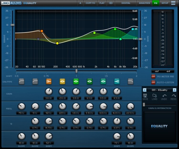 Die besten Equalizer Plugins - DMG Audio EQuality