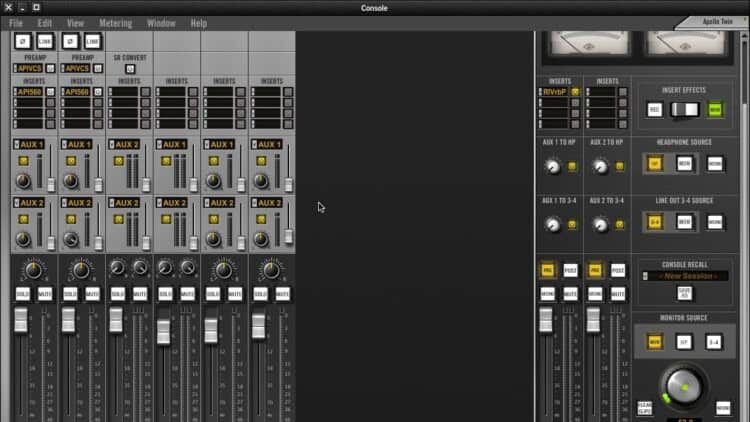 Flexibles Monitoring beim Recording per Universal Audio Apollo Twin