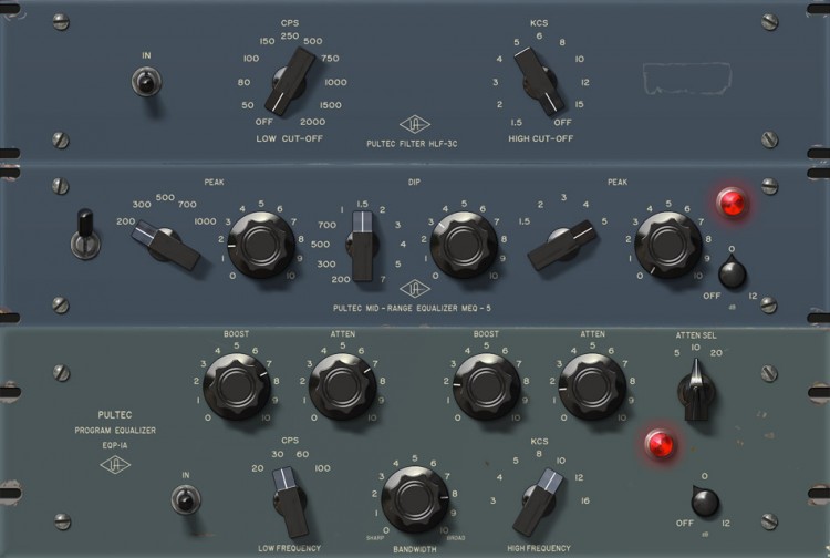 Die besten Equalizer Plugins - Universal AudioPultec Passive EQ Plug-In Collection