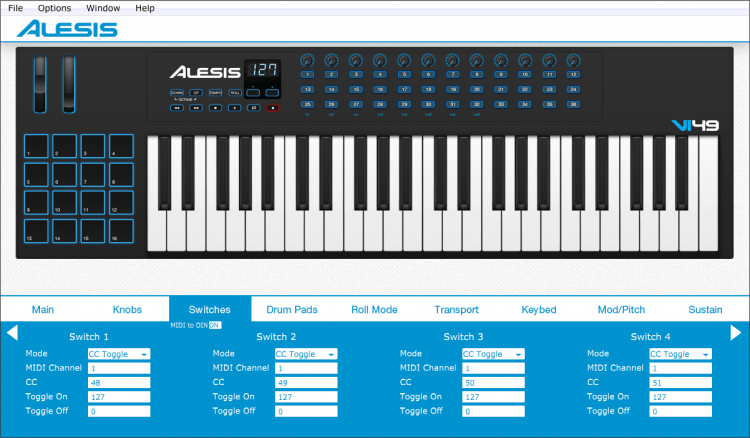 Alesis VI49 Testbericht