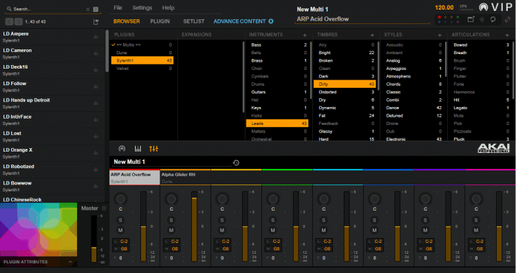 Akai Advance 49 Testbericht