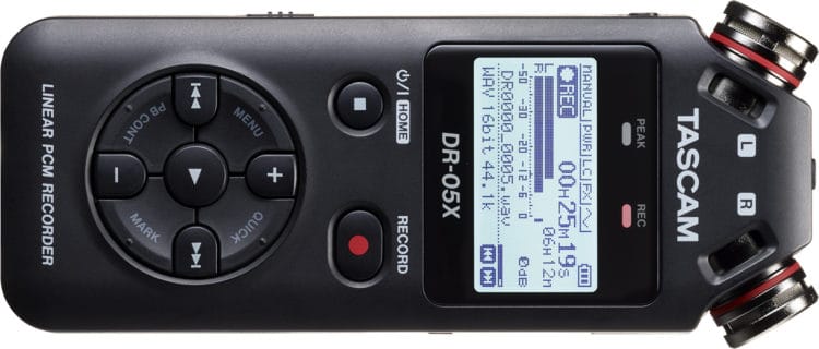TASCAM DR-05X - Mobile Digitalrecorder