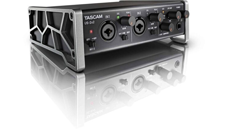 Tascam US-2x2 Testbericht