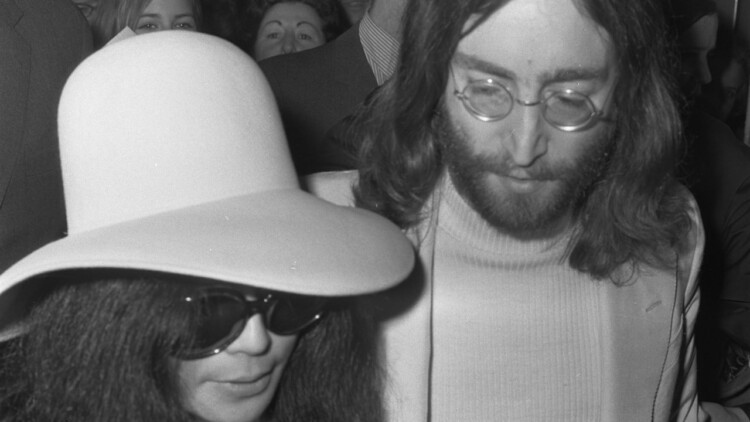 Yoko Ono und John Lennon