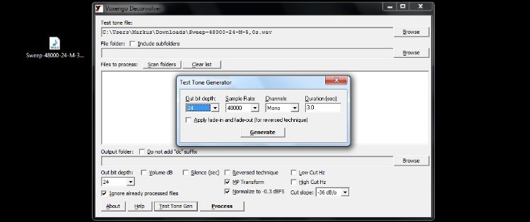 Cab-IR erstellen: Workshop zum Silent Recording - 3 Messsignal generieren