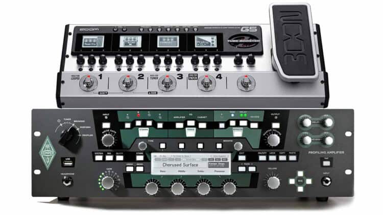 Multieffektgerät Gitarre
