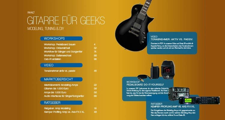 PDF-Magazin Gitarre für Geeks