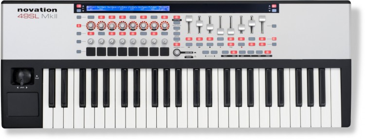 Keyboard Controller: Die besten MIDI Keyboards mit Potis, Pads & Fadern unter 400 Euro - Novation Remote 49 SL MkII