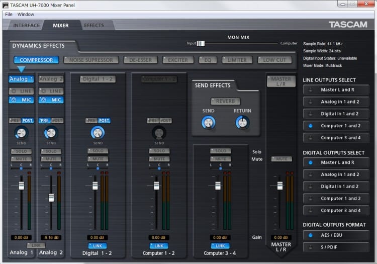 Tascam UH-7000 Testbericht