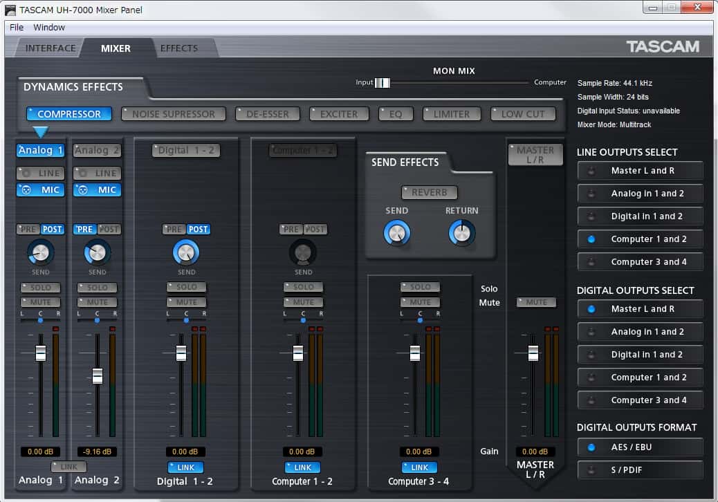 Tascam UH-7000 Test ⋆ delamar.de