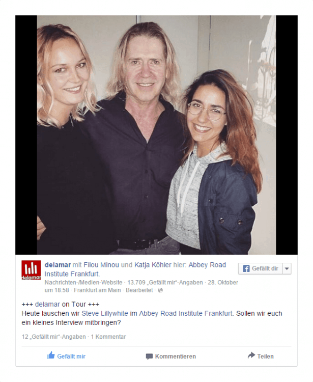 Steve Lillywhite Abbey Road Institute