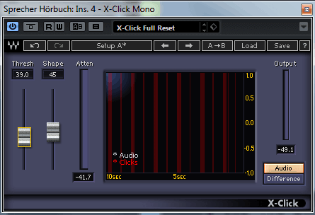 Tutorial: Knackser in Audiomaterial entfernen