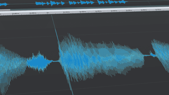 Knackser in Audiomaterial entfernen