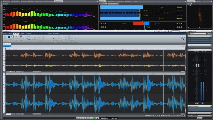 Audio-Editor - WaveLab 9