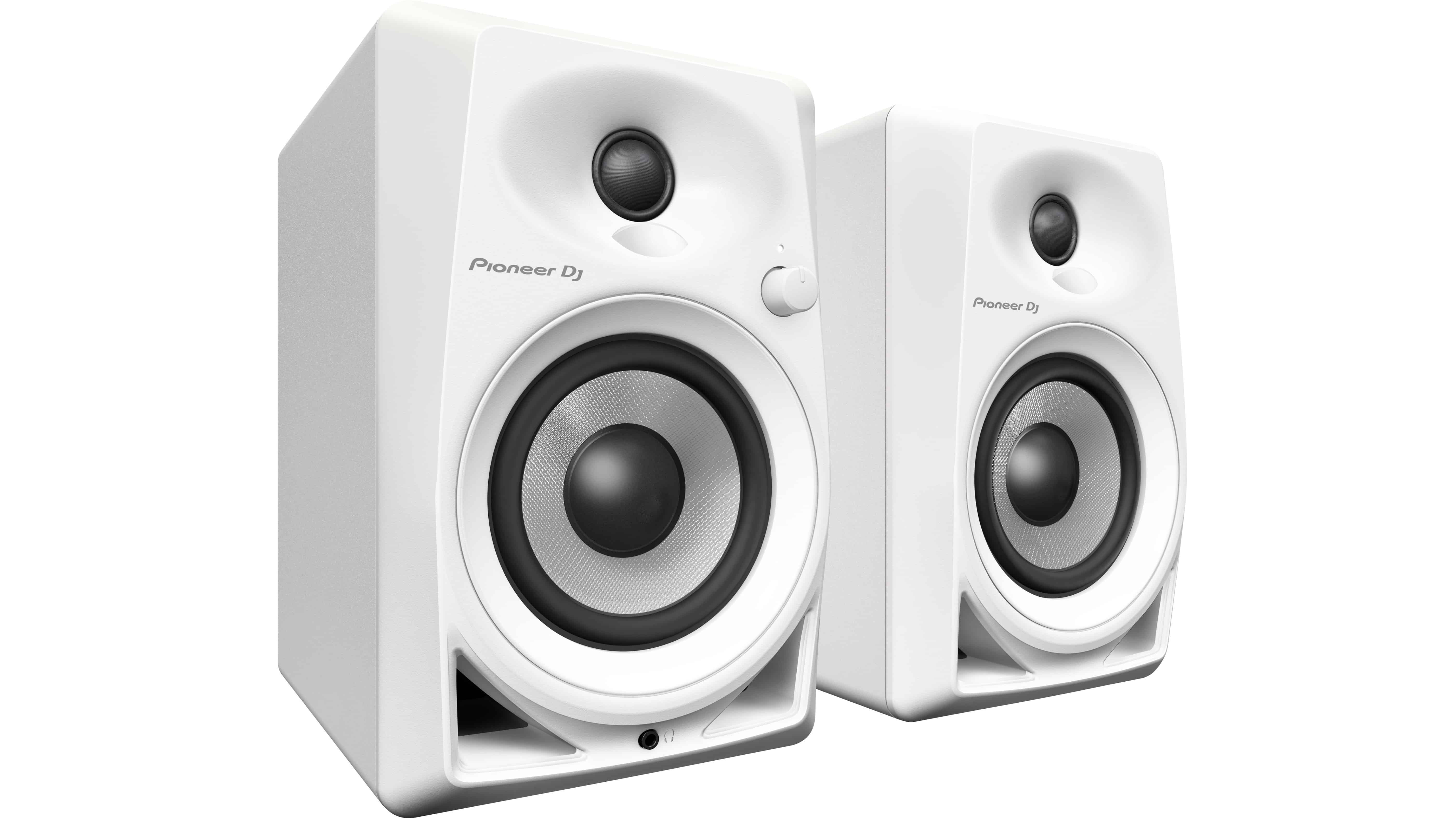 Pioneer DJ DM-40-W: Semiaktives Lautsprecherpaar - delamar