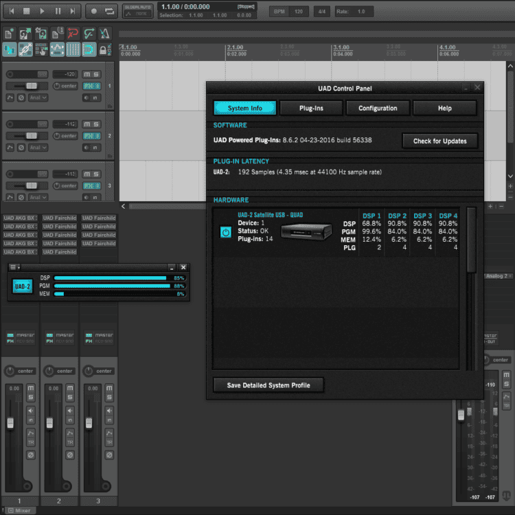 Universal Audio UAD-2 Satellite USB QUAD Testbericht