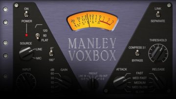 Das Userinterface des Manley VOXBOX Plugins.