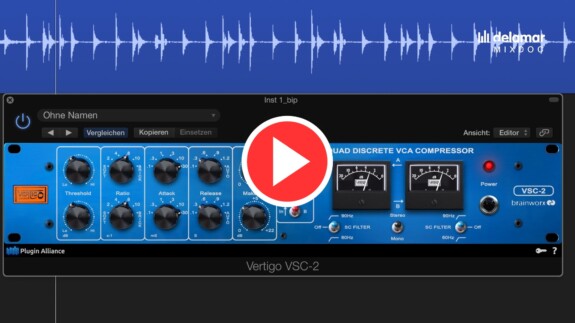 Drum Bus komprimieren – delamar Mixdoc #001