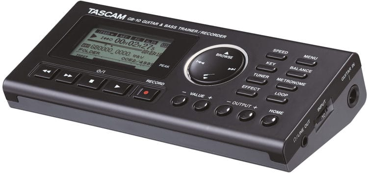 Songwriter Tools - Tascam GB-10 - Trainer für Gitarre & Bass