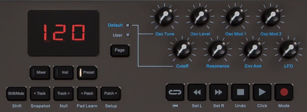 Nektar Impact LX61+ Test - Display, Potis & Co.