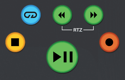 Test: PreSonus FaderPort 8 - Transportkontrollen