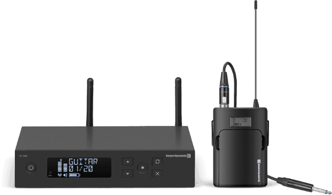 Funksysteme für Gitarre - beyerdynamic TG 510 Instrument Set