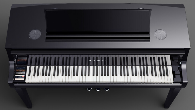 Kawai Novus NV10 - Das Digitalpiano von oben