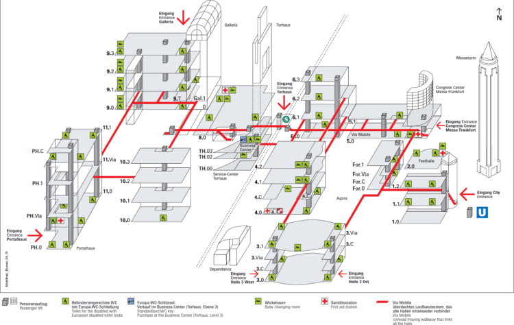 Barrierefreier Zugang zur Musikmesse & Messe Frankfurt