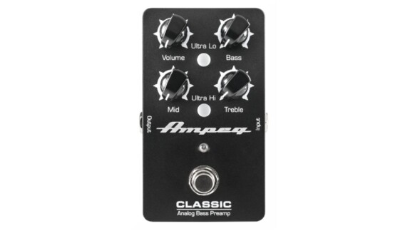 Ampeg Classic Analog Bass Preamp: Effektpedal mit Analogtechnik