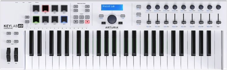 Arturia KeyLab Essential 49 - Bedienoberfläche