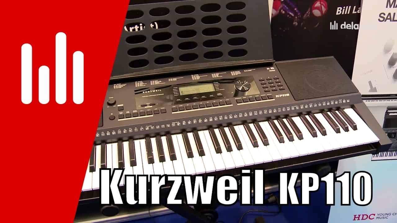 Kurzweil KP110: Arranger Keyboard [Video] ⋆ delamar.de