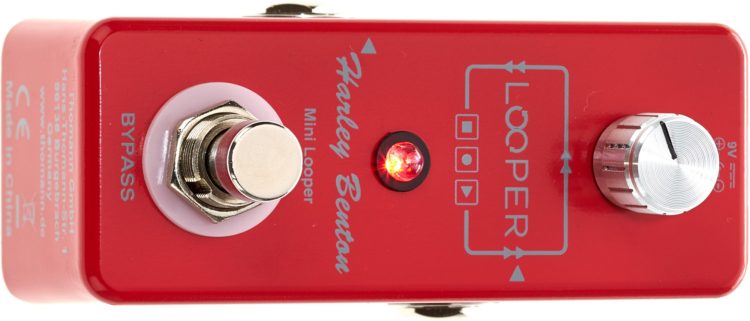 Harley Benton Mini Looper Testbericht - Oberseite