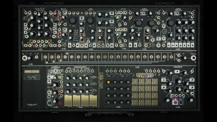 Modularer Synthesizer - Modular-System Make Noise Black & Gold Shared System