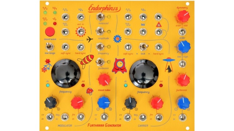 Modularer Synthesizer - Endorphin.es Furthrrrr Generator