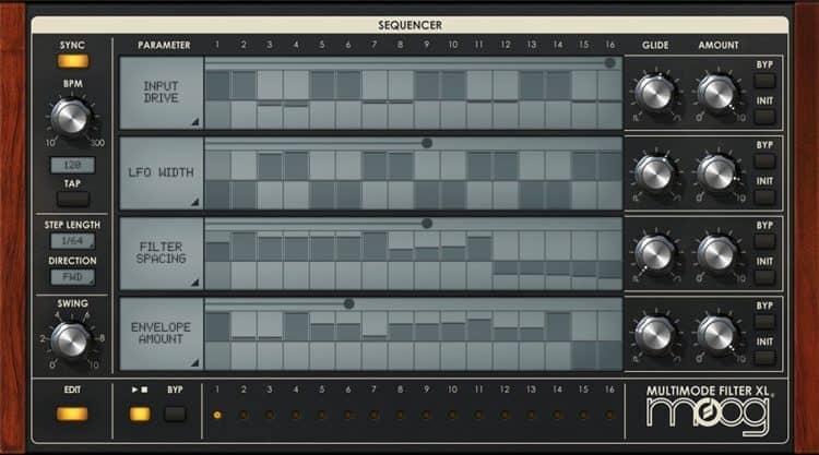 Universal Audio Moog Multimode Filter XL