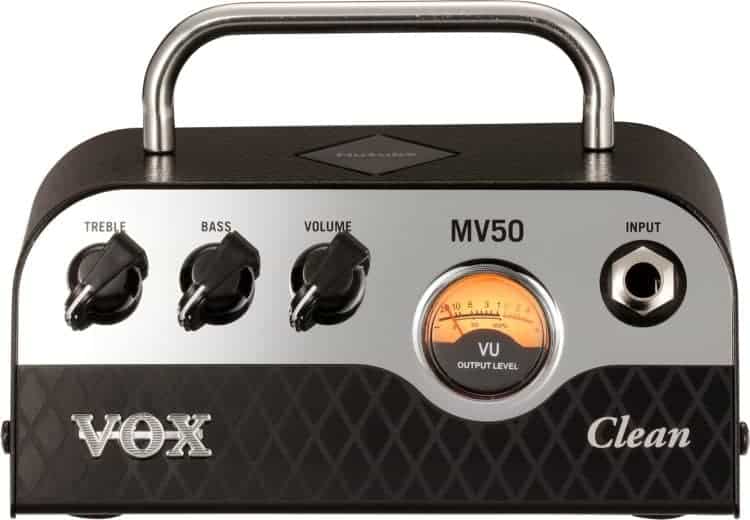 Vorderseite des VOX MV50 Clean