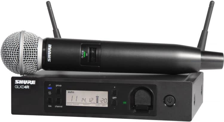 Aus der Serie Shure GLX-D Advanced: GLXD24R/SM58 (inkl. Shure SM58)