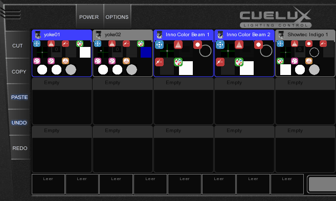 6. Cueliste (Szenen) - Moving Lights programmieren