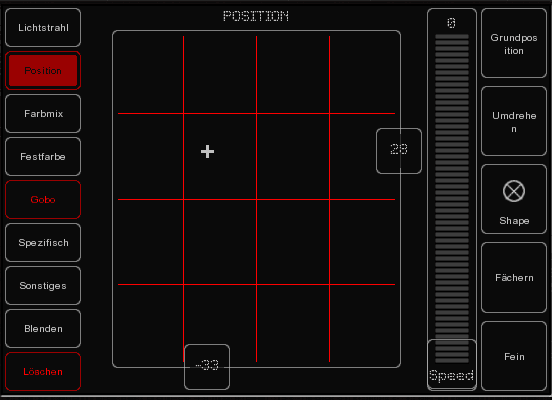 7. Parameter einstellen - Moving Lights programmieren