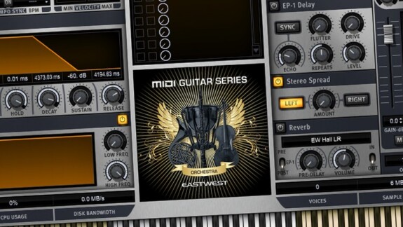 EastWest MIDI Guitar Instruments Test