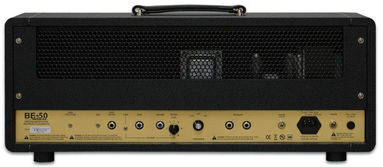 Rückseite des Friedman BE-50 Deluxe