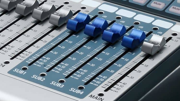 Mischpult - Subgruppen - Recording Equipment für Bands