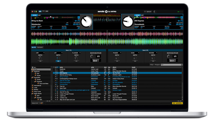 DJ Software für Anfänger - Serato DJ Intro