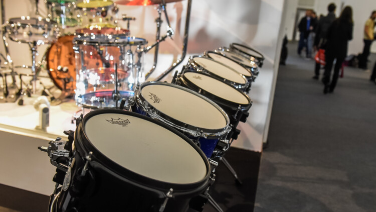 Drums auf der Musikmesse Frankfurt