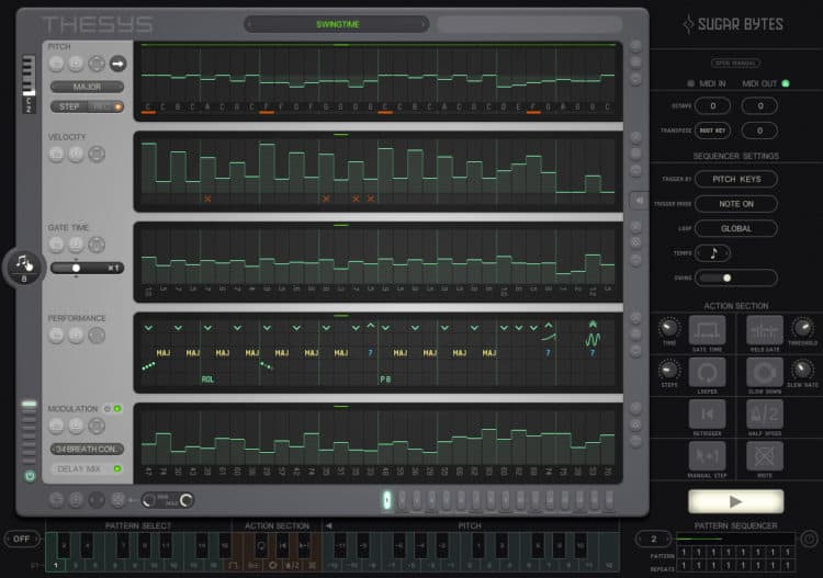 Sugar Bytes Thesys - Step Sequencer Software