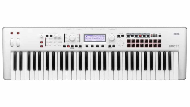 Korg Kross 2 61 Pure White