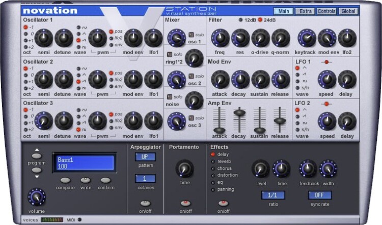 Novation V-Station - Synthesizer Software