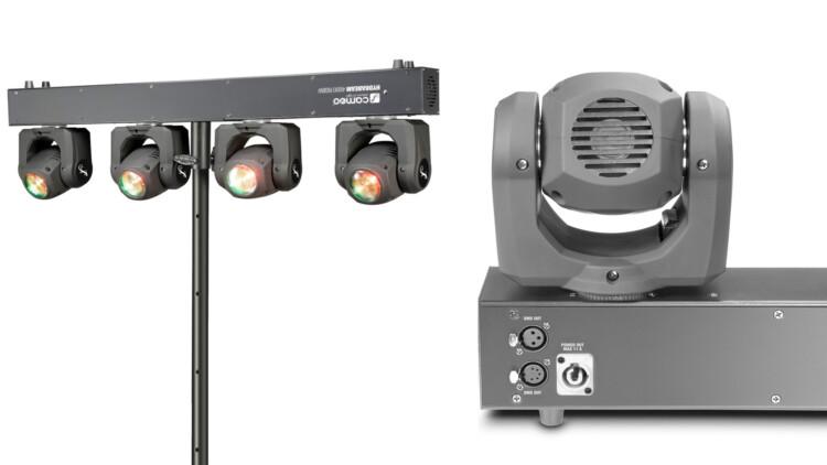 Cameo Hydrabeam 4000 RGBW - Anschlüsse