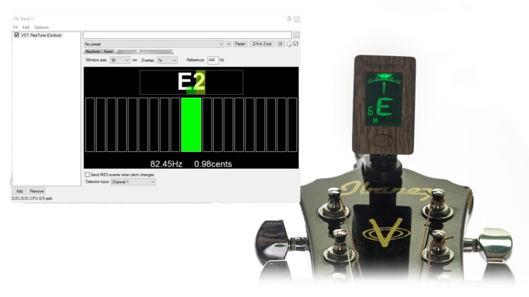 beatberry Tuner Stimmgenauigkeit