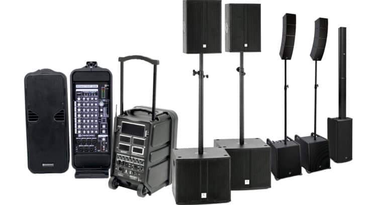 Mobile PA-Anlage